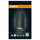Osram Endura Style Updown LED Außenwandleuchte IP44 12W 3000K Dunkelgrau