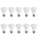 10 x LED Leuchtmittel Reflektor R63 8W = 50W E27 matt...