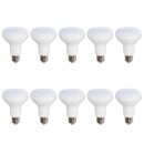 10 x LED Leuchtmittel Reflektor R80 8W = 60W E27 matt warmweiß 2700K flood 120°