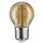 Paulmann LED Filament Leuchtmittel Tropfen 4,5W fast 40W E27 gold gelüstert extra warmweiß 2500K Goldlicht DIMMBAR