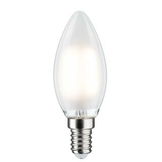 Paulmann LED Filament Kerze 2,5W = 25W E14 matt Satin warmweiß 2700K