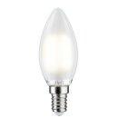 Paulmann LED Filament Kerze 2,5W = 25W E14 matt Satin warmweiß 2700K