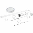 Paulmann AirLED Set Drum Seil-Komplettsystem Weiß Metall 4 x 3W LED