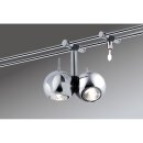 Paulmann Rail Systems Stangensystem Sphere Chrom 6 x 20W/2 x 10W GU4/G4 12V Halogen