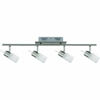 Paulmann LED Wandleuchte Spotlights ZyLED Eisen gebürstet 4 x 3W Balken