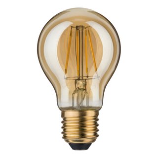 LED Filament AGL 5W ~ Birnenform x gelüst A60 E27 40W Paulmann 6 Gold