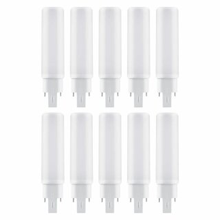 10 x Osram Dulux D LED EM 13 5W 2P G24d-1 600lm neutralweiß 4000K
