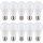 10 x Müller Licht LED Leuchtmittel Birnenform A60 9W = 60W E27 matt warmweiß 2700K 200° V2