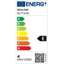 LED Filament Leuchtmittel Kerze gedreht 4W = 40W E14 klar warmweiß 2700K