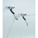 Paulmann Seil Zubehör Wire System Light&Easy 1 Paar Wandanschluss-Umlenker Chrom matt Metall