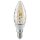 10 x Paulmann LED Leuchtmittel Kerze 2,5W E14 Krokoeis Gold extra warmweiß 2600K