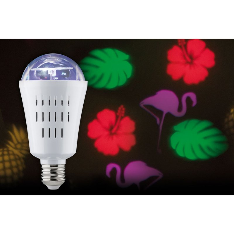 3,5W B Multicolor Leuchtmittel LED Flamingo Lampe Motion Paulmann E27