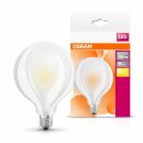 Osram LED Filament Leuchtmittel Globe G95 11W = 100W E27 matt warmweiß 2700K