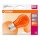 Osram LED Filament Leuchtmittel Tropfen bunt 1,6W = 15W E27 Orange