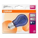 Osram LED Filament Leuchtmittel Tropfen bunt 1,6W = 15W E27 blau