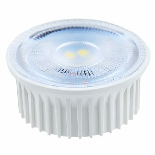 LED Leuchtmittel Modul 5W Linse 230V 2cm flach warmweiß 3000K flood 38°