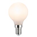 Paulmann LED Leuchtmittel Tropfen 4,5W = 40W E14 opal matt warmweiß 2700K 360° DIMMBAR