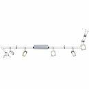 Paulmann LED Wand- & Deckenleuchte Rail Systems Set QuadLED Chrom matt 6 x 4W 230V LED