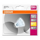 Osram LED Leuchtmittel Reflektor Star MR11 2,5W = 20W GU4 warmweiß 2700K flood 36°