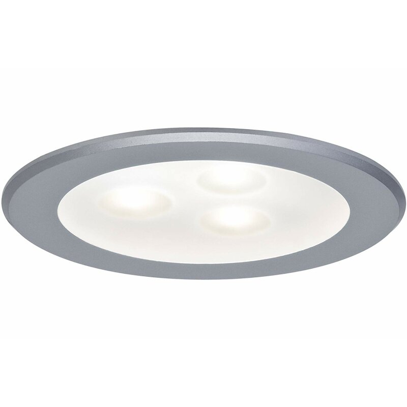 3 x LED Möbel Einbauleuchten Einbaustrahler Set starr