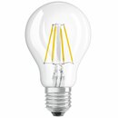 3 x Osram LED Filament Leuchtmittel Retrofit Birnenform 8W = 75W E27 klar kaltweiß 4000K