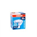 1 x Osram Halogen 20W GU5,3 12V 36° 44860 WFL...