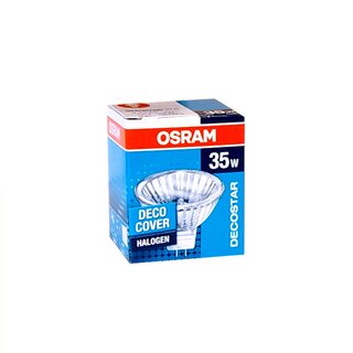 Osram Decostar 51S Halogen Reflektor MR16 35W GU5,3 12V warmweiß dimmbar 4000h WFL 36°