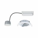 Paulmann SmartHome LED Einbauleuchte Einbaustrahler Set schwenkbar Weiß matt 1 x 5W LED Modul Coin 230V Bluetooth DIMMBAR