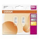 2 x Osram LED Leuchtmittel Stiftsockellampe 0,9W = 10W G4...