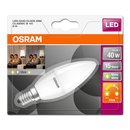 Osram LED Leuchtmittel Kerzenform 5,5W = 40W E14 matt Duo...