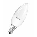 Osram LED Leuchtmittel Kerze 4,5W = 25W E14 RGBW bunt & warmweiß dimmbar Fernbedienung
