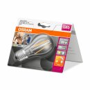 Osram LED Filament Leuchtmittel Birnenform A60 7W = 60W E27 klar 806lm Relax & Active per Lichtschalter warmweiß & kaltweiß