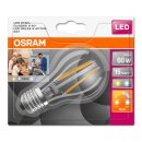 Osram LED Filament Leuchtmittel Birnenform A60 7W = 60W E27 klar 806lm Relax & Active per Lichtschalter warmweiß & kaltweiß