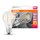 Osram LED Filament Leuchtmittel Birnenform A60 7W = 60W E27 klar 806lm Relax & Active per Lichtschalter warmweiß & kaltweiß