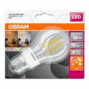 Osram LED Filament Leuchtmittel Birnenform 7W = 60W E27 klar Glow Dim warmweiß 2200K - 2700K DIMMBAR