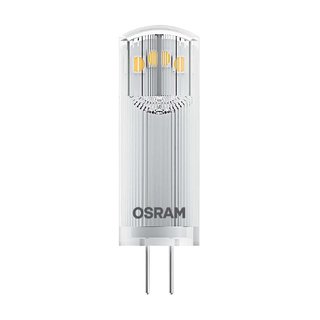 Osram LED Leuchtmittel Stiftsockellampe 1,8W = 20W G4 klar warmweiß 2700K