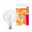 Osram LED Filament Leuchtmittel Globe G125 4W = 40W E27 klar 470lm warmweiß 2700K