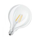 Osram LED Filament Leuchtmittel Globe G125 4W = 40W E27 klar 470lm warmweiß 2700K