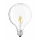 Osram LED Filament Leuchtmittel Globe G125 4W = 40W E27 klar 470lm warmweiß 2700K