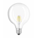 Osram LED Filament Leuchtmittel Globe G125 4W = 40W E27 klar 470lm warmweiß 2700K