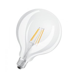 Osram LED Filament Leuchtmittel Globe G125 7W = 60W E27 klar warmweiß 2700K