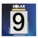 düwi Zubehör Solar Hausnummernleuchte Nr. 9 breit Acrylglas