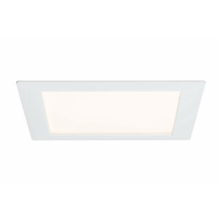 Paulmann LED Einbaupanel Set Premium Line Weiß matt 8W 500lm warmweiß 2700K