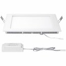 Paulmann LED Einbaupanel Set Premium Line Weiß matt...