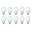 10 x Glühbirne Tropfen 60W E27 Opal Weiss MATT 60 Watt...