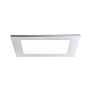 Paulmann LED Einbaupanel Set Premium Line Alu gebürstet IP44 1 x 11W 230V