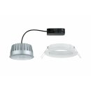 Paulmann LED Einbauleuchte Einbaustrahler Set Premium Line starr Weiß matt IP44 14W Coin LED Modul 230V warmweiß DIMMBAR