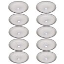 10 x Paulmann LED Einbauleuchten Einbaustrahler Set Star Line starr Eisen gebürstet 10 x 0,25W 230V