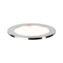 3 x Paulmann LED Einbauleuchten Einbaustrahler Set Special Line Boden Allround Satin IP67 3 x 0,7W