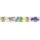 Nice Price LED Stripe Set Dino Dinomuster 1m Selbstklebend 2,4W